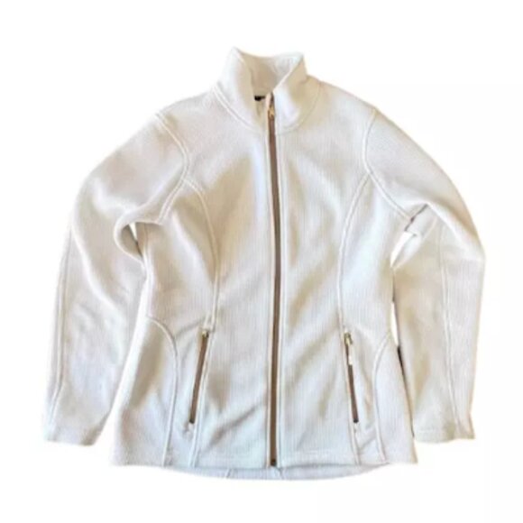 Spyder Jacket Womens Large Long Sleeve Full Zip Lightweight Outdoors Core - Picture 1 of 14